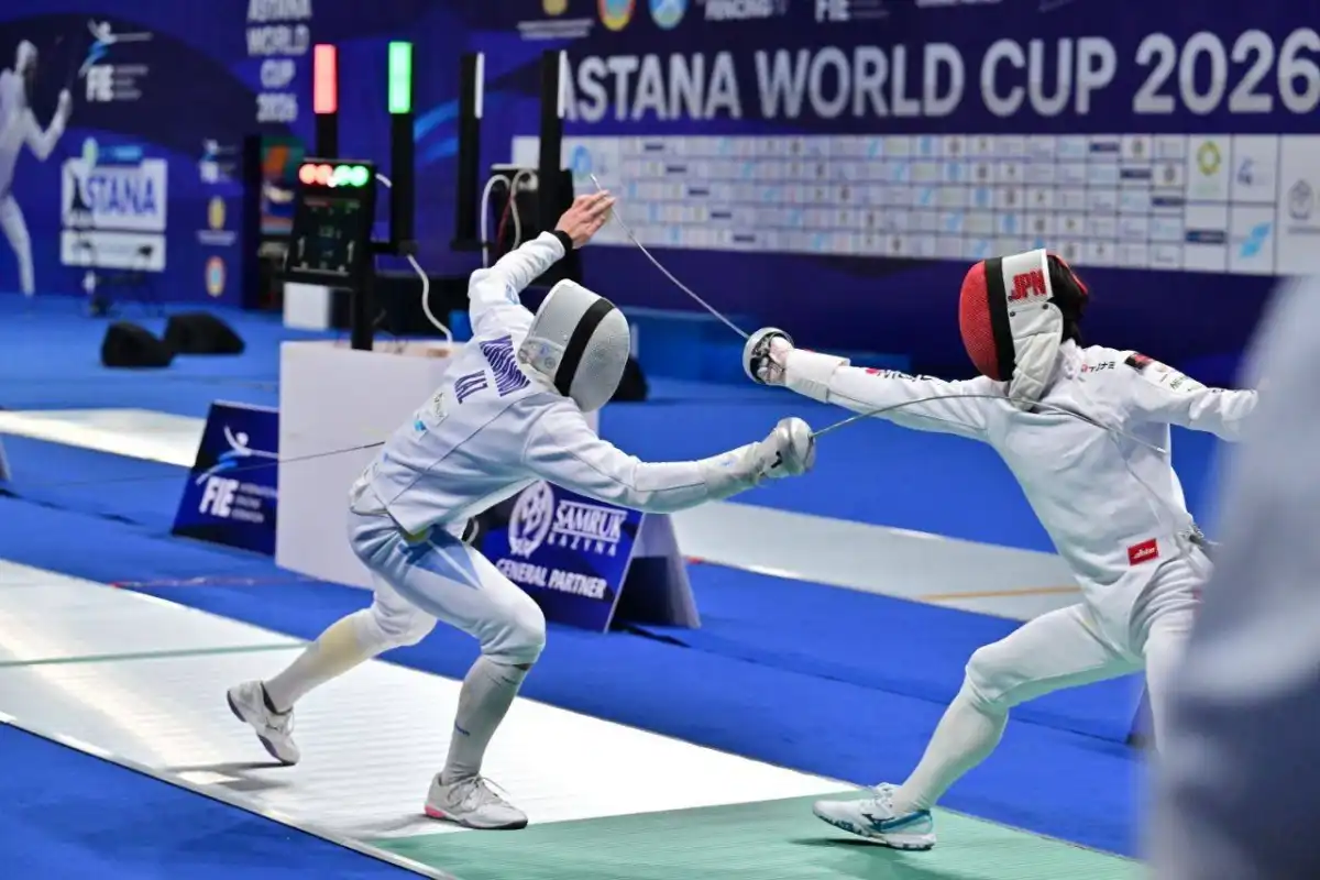 Руслан Курбанов пробился в финал Кубка мира по фехтованию в Астане