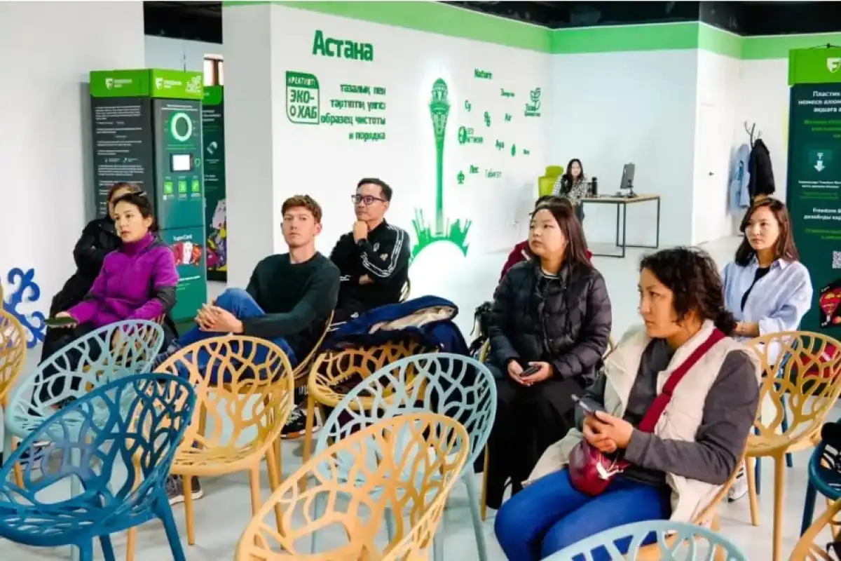 В Астане прошёл День открытых дверей в Экохабе