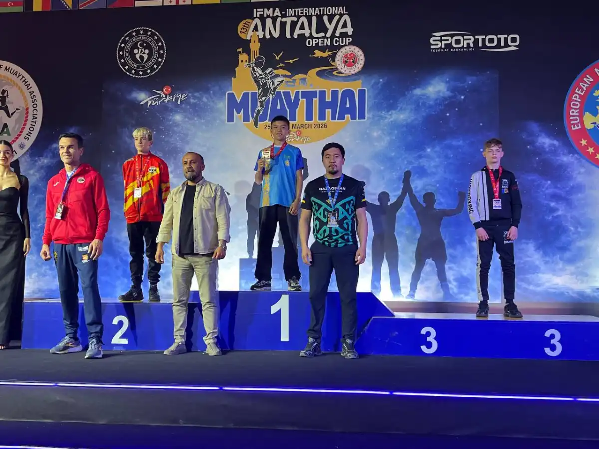Казахстанские тайбоксеры завоевали 20 золотых медалей на турнире в Турции