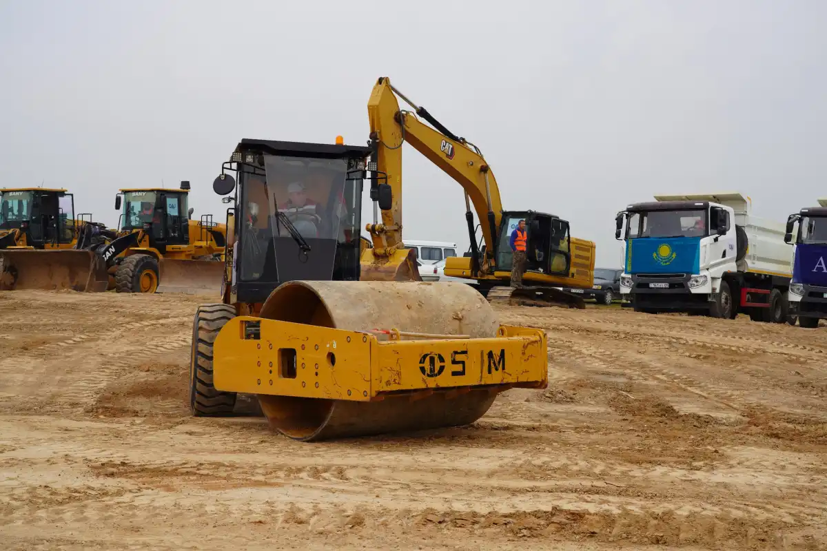 Новую трассу в обход Сарыагаша строят в Туркестанской области