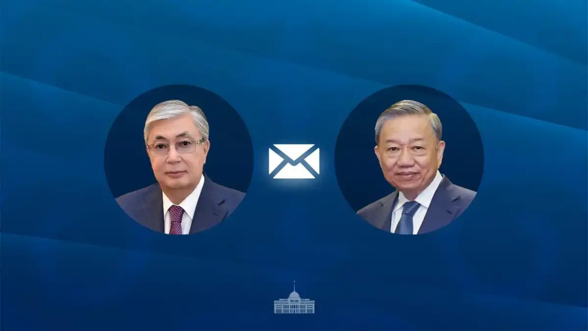 Токаев поздравил То Лама с избранием на должность Президента Вьетнама