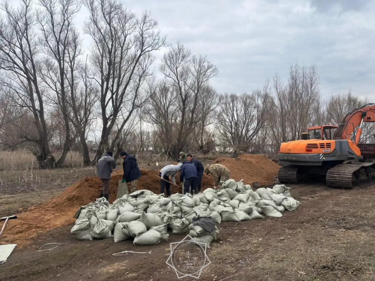 В Акмолинской области восстановили плотину после прорыва