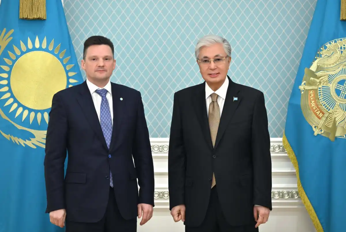 Глава государства принял председателя правления Евразийского банка развития