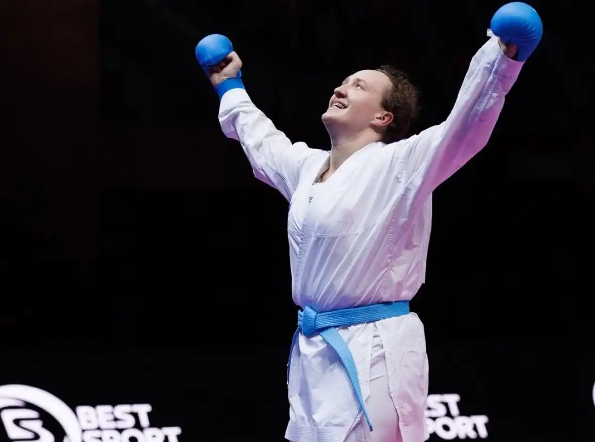 Софья Берульцева выиграла третье золото на турнирах Премьер-лиги по каратэ