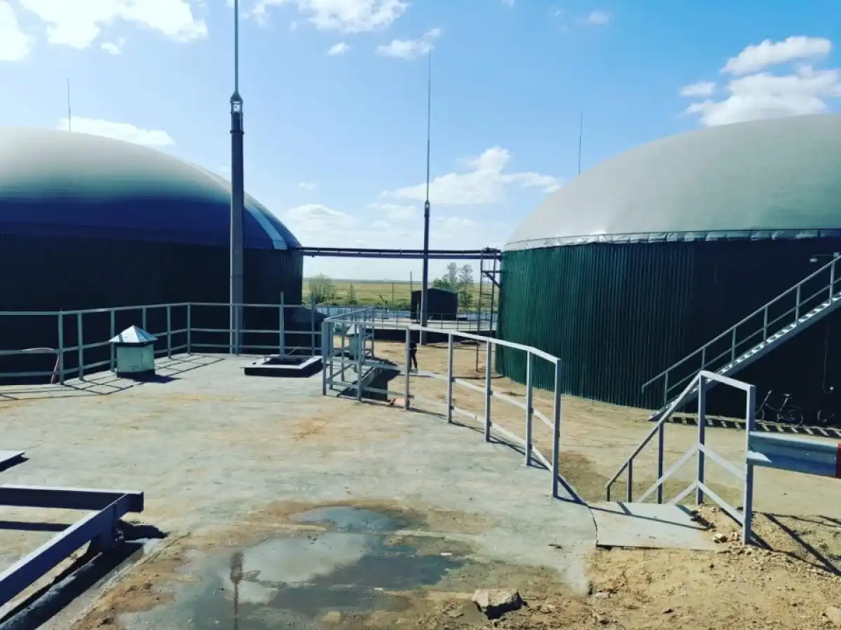 В Казахстане отходы птицефабрики перерабатывают в биогаз