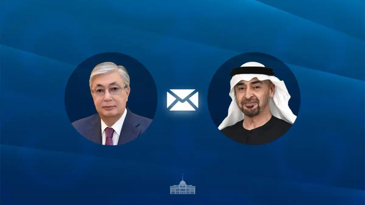 Глава государства направил послание Президенту ОАЭ