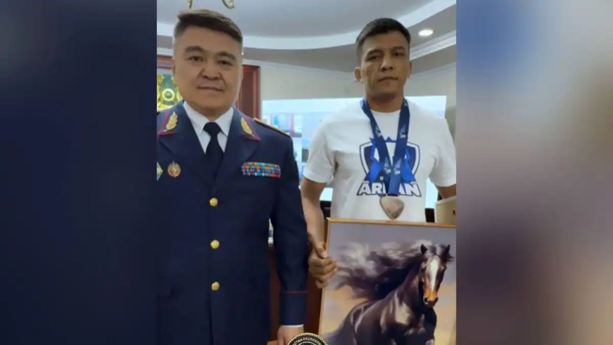 Полицейский из Алматы завоевал бронзу Кубка мира по самбо