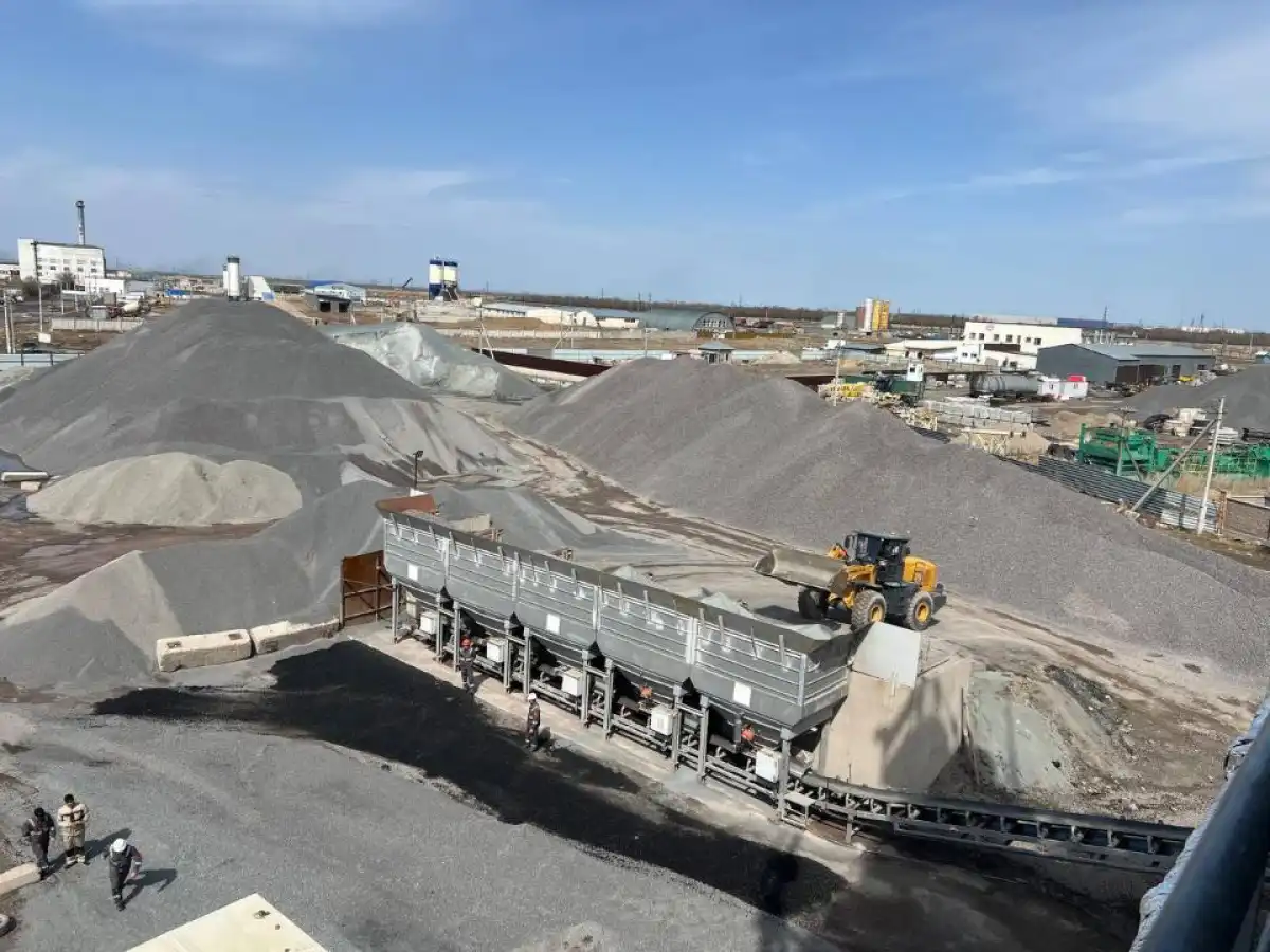 В Казахстане проверяют качество работы асфальтобетонных заводов