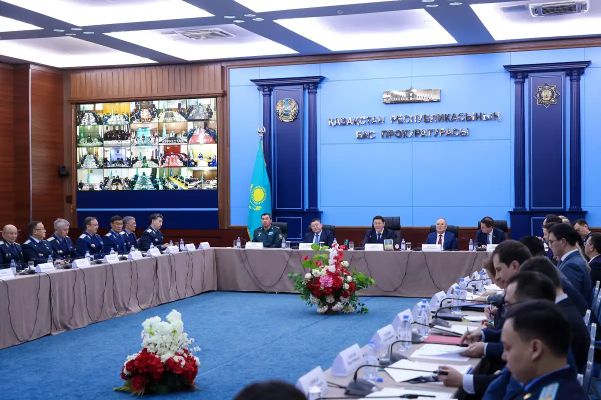 В Генпрокуратуре состоялось заседание Координационного совета Республики Казахстан