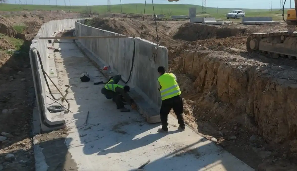 Ключевой оросительный канал модернизируют в Жамбылской области