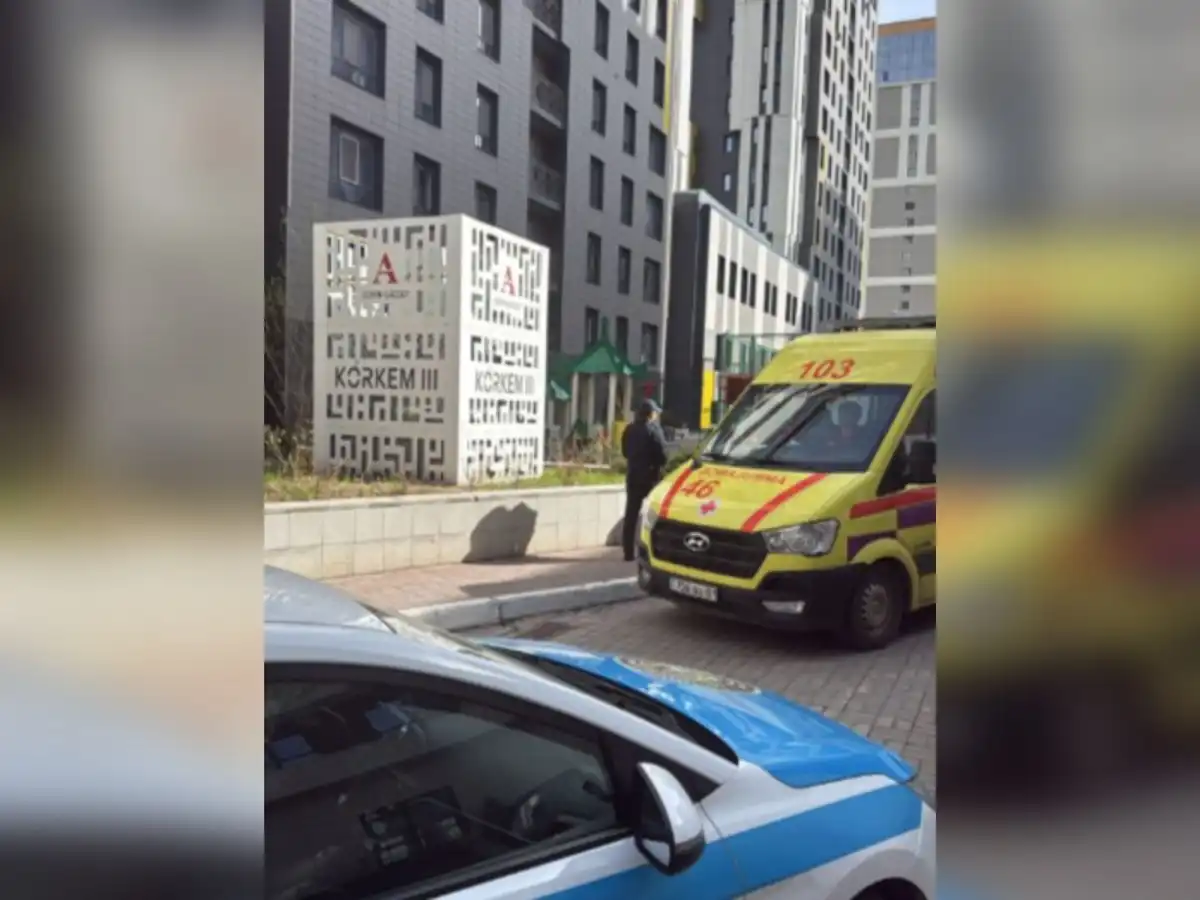 В Астане спасли 18-летнего парня с крыши дома