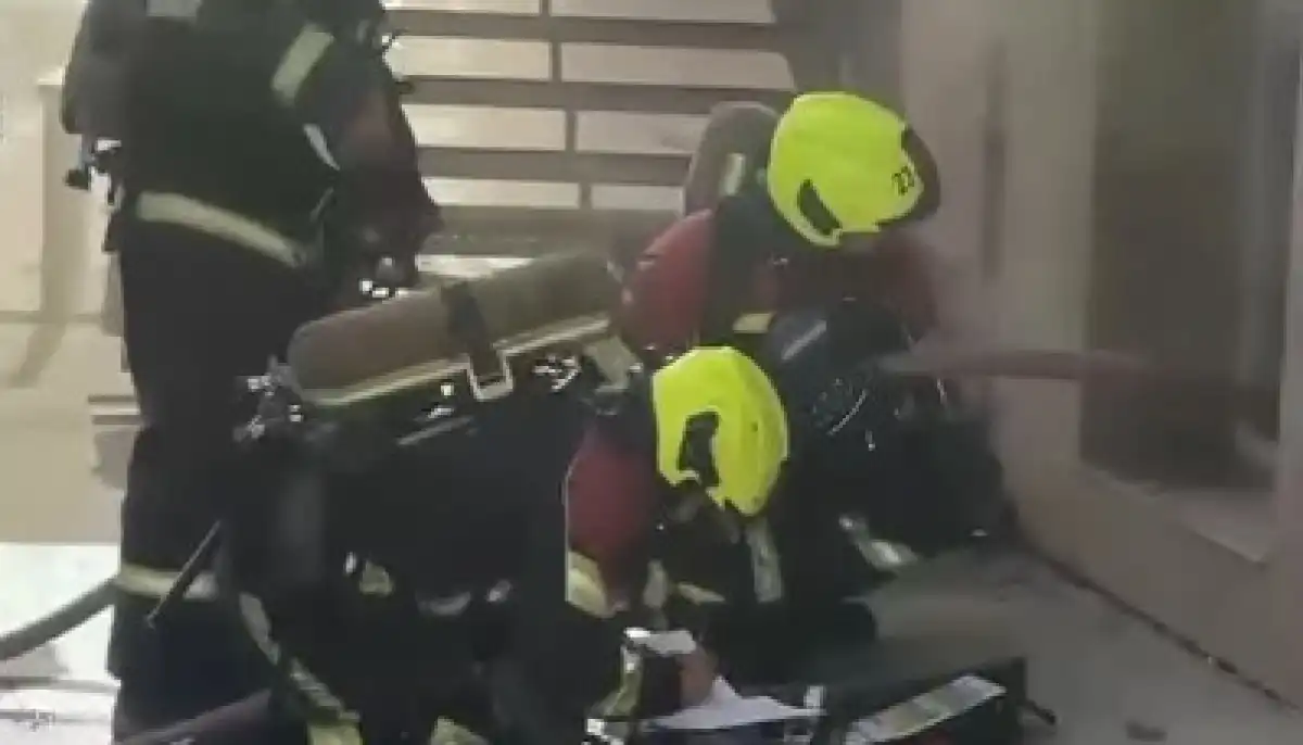 Пожар в пятиэтажном здании полностью ликвидирован в Астане