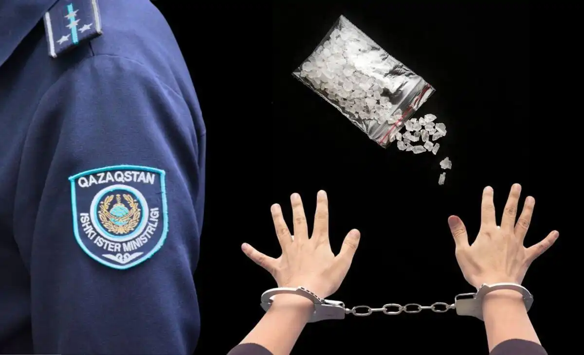 Работавшую по-крупному наркозакладчицу задержали в Астане
