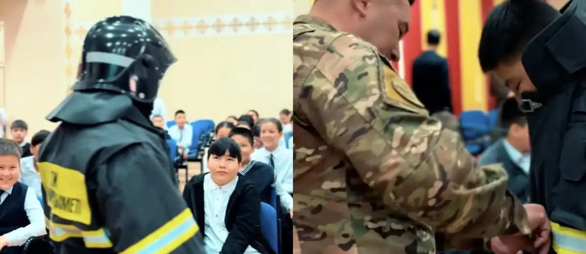 Порядка 500 школьников столичного района «Байконыр» прошли обучение по пожарной безопасности