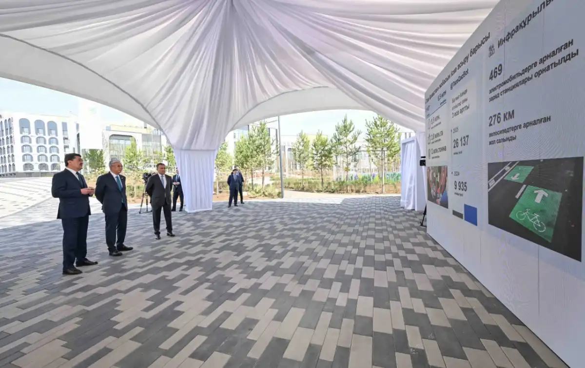 Токаев заслушал доклады руководителей ответственных госорганов о реализации экологической акции