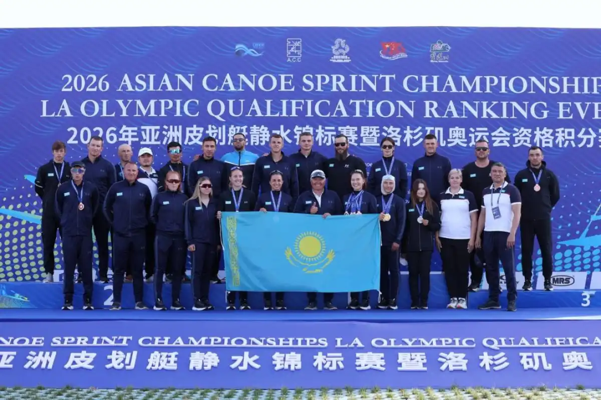 Казахстанские гребцы оказались в тройке лучших на чемпионате Азии
