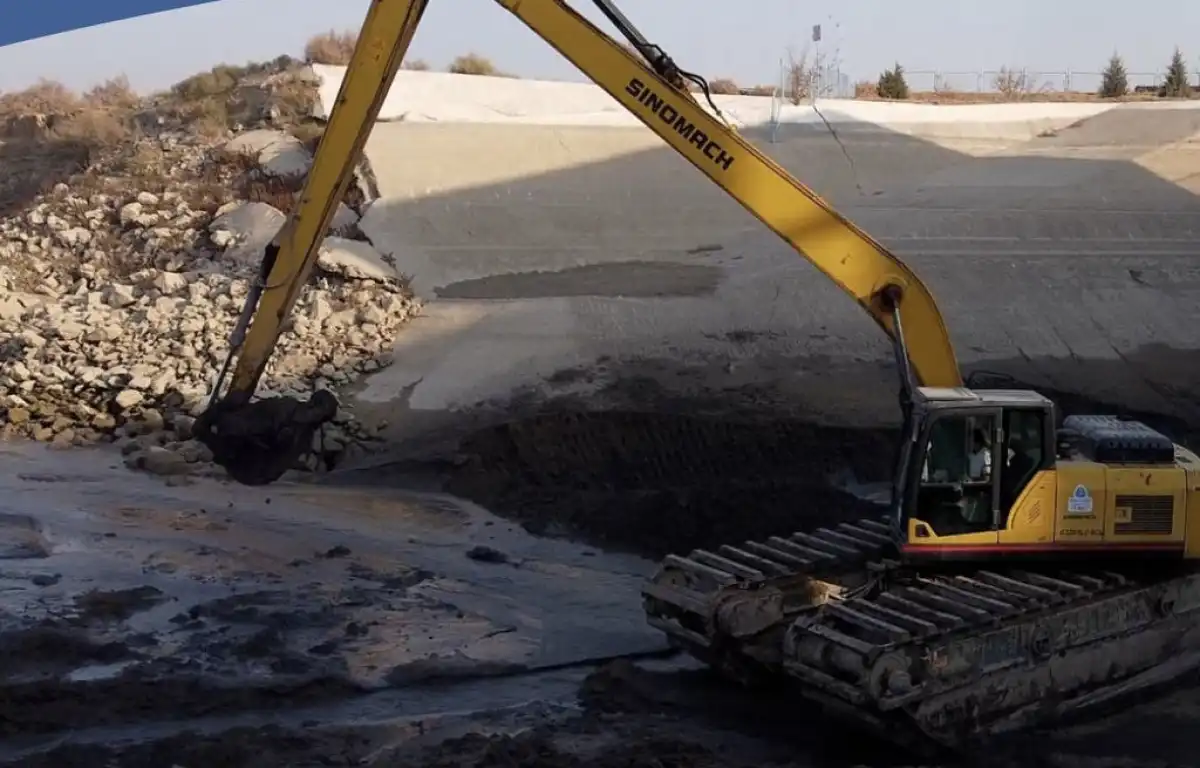 Более чем в три раза выросли темпы механизированной очистки каналов в Казахстане