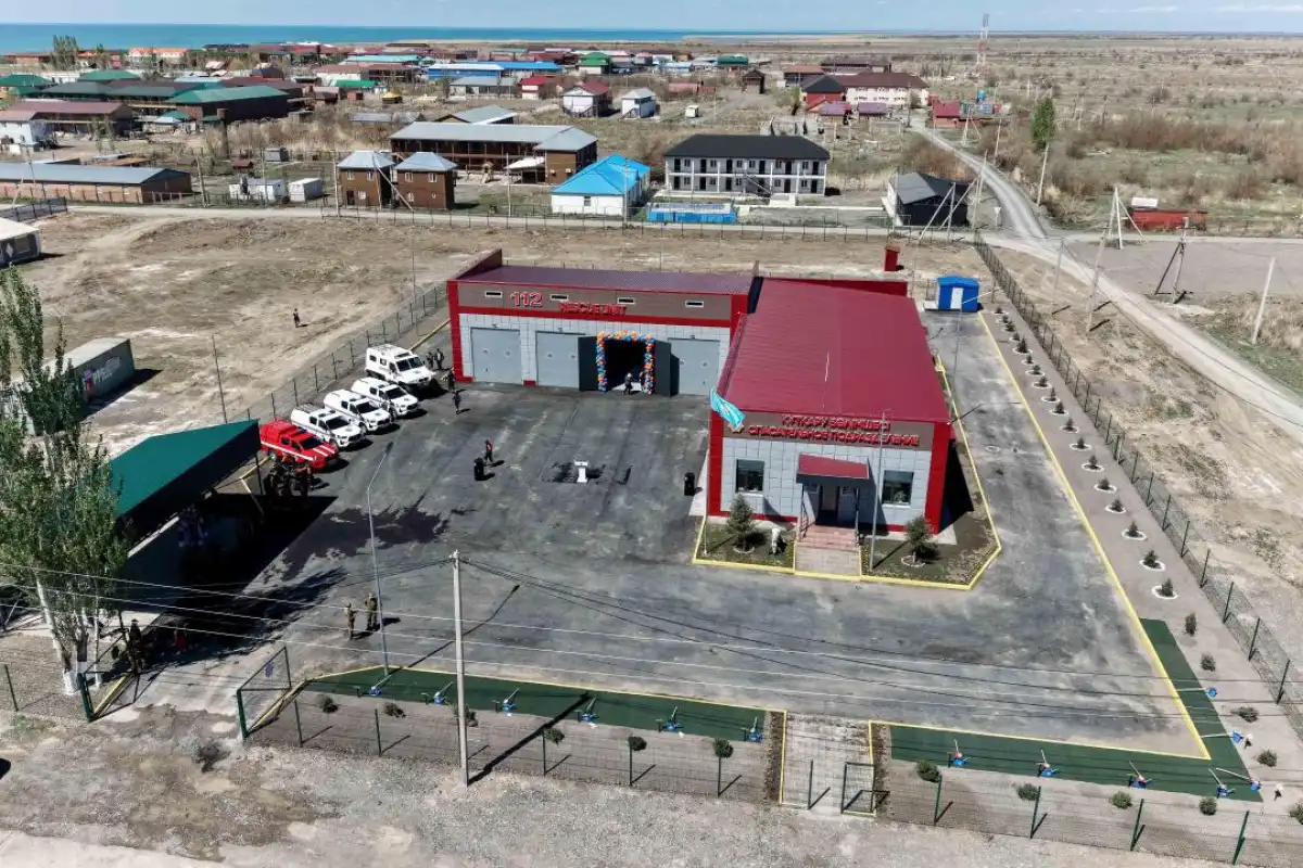 На побережье озера Алаколь открыли универсальное спасательное подразделение