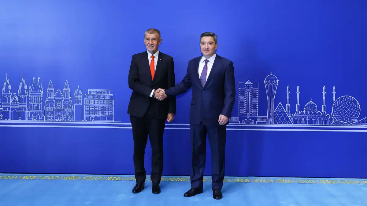 Главы правительств Казахстана и Чехии обсудили перспективы двустороннего сотрудничества