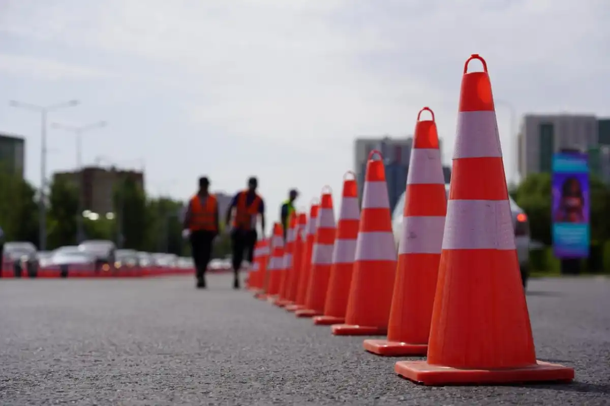 На перекрестке Сыганак и Айтеке би частично ограничат движение до 13 мая в Астане