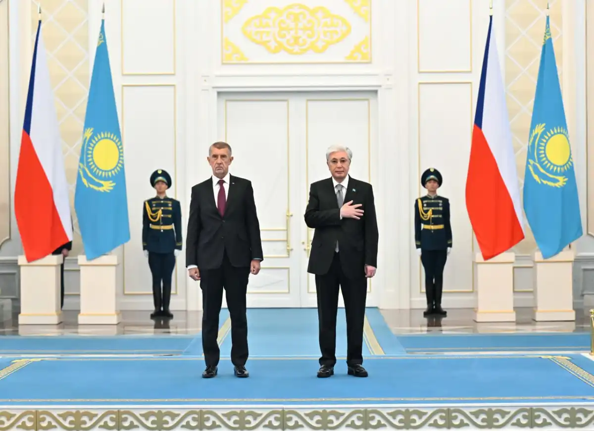 В Акорде встретили Премьер-министра Чехии