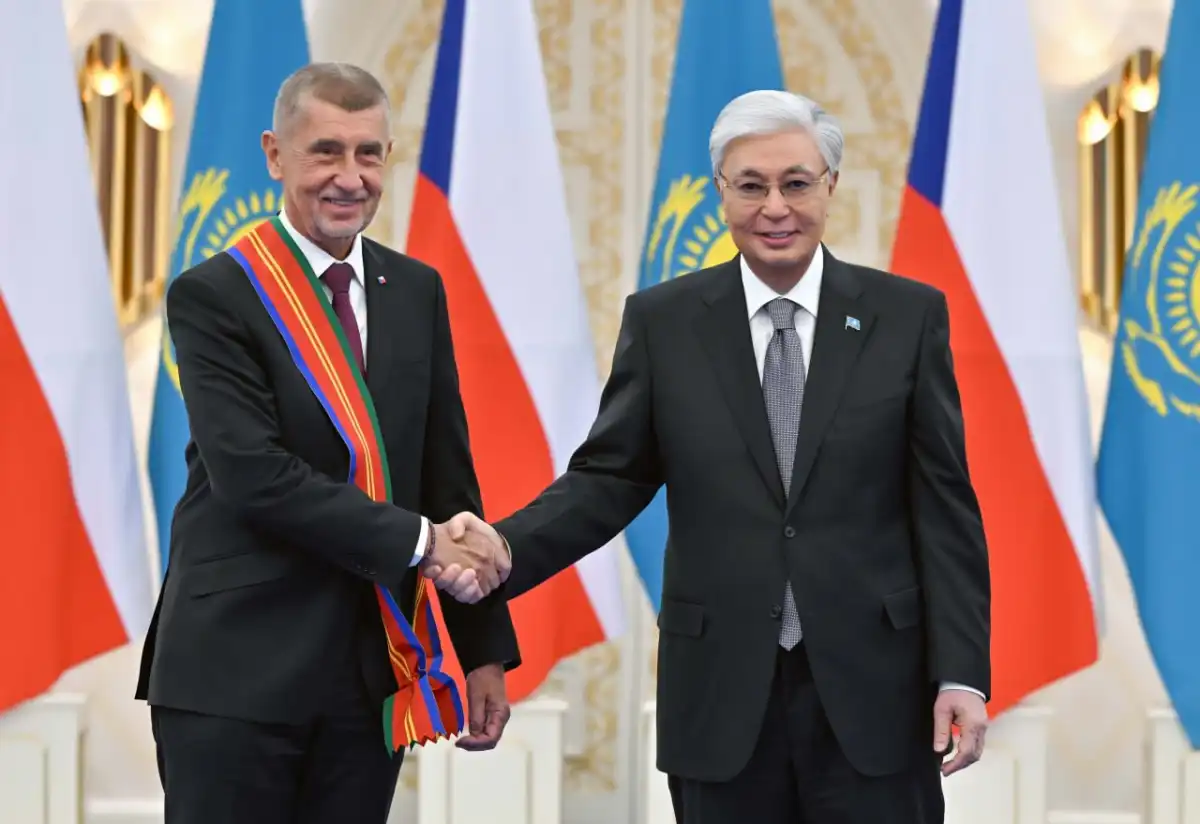 Токаев наградил  Андрея Бабиша орденом «Достық» І степени