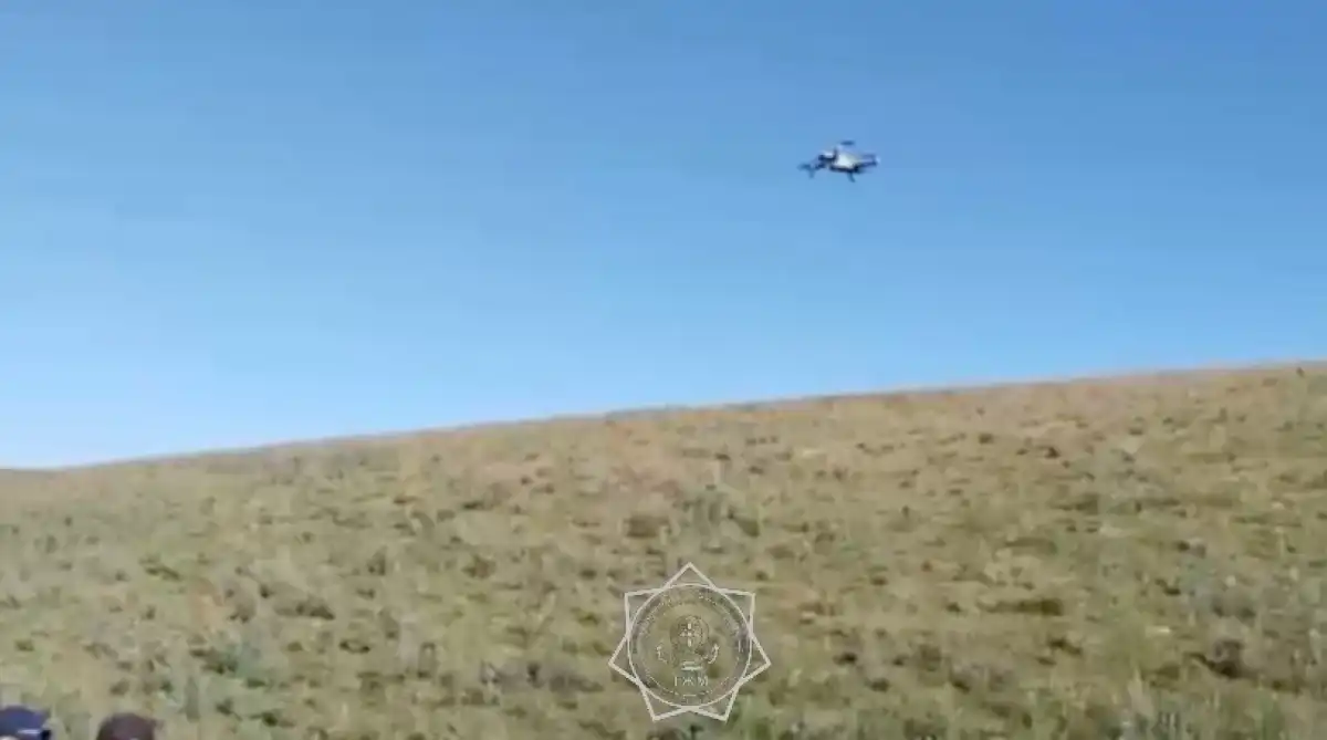 Пропавшего мужчину нашли с помощью дрона в области Жетысу