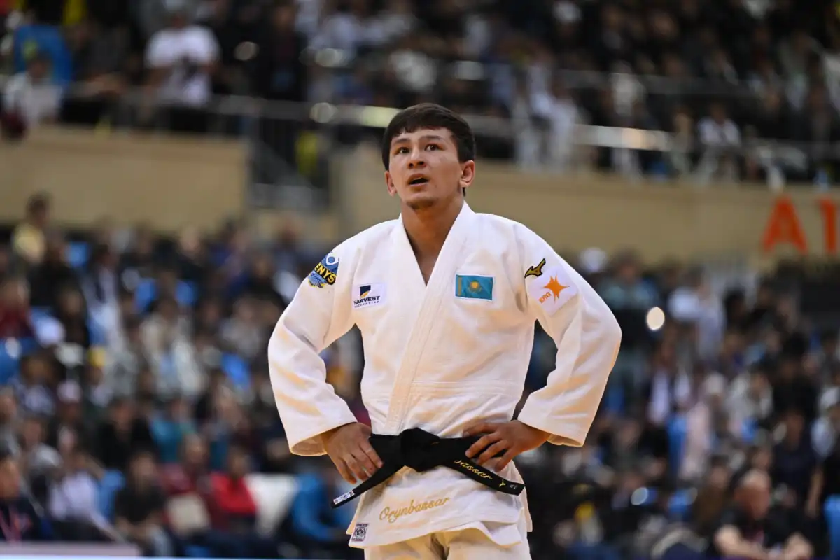 Дзюдоист Талгат Орынбасар победил призера Олимпиады и вышел в финал Grand Slam в Астане