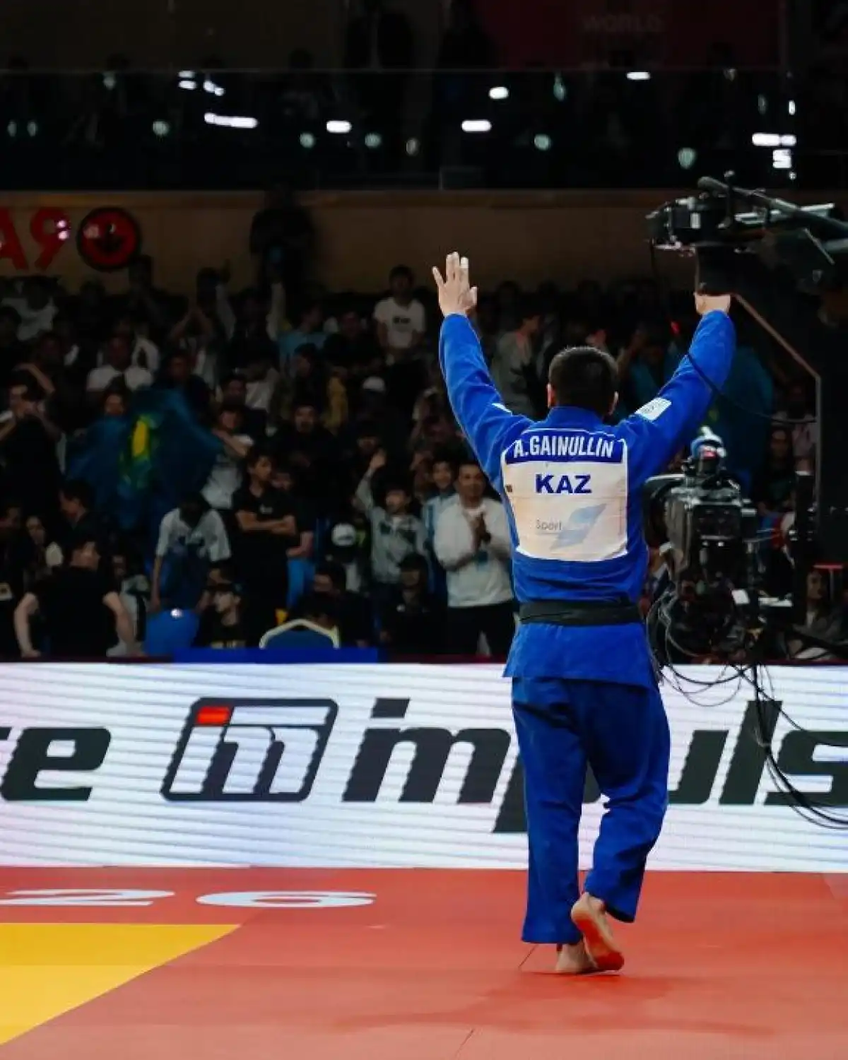 Ансарбек Гайнуллин впервые в карьере завоевал медаль турнира Grand Slam в Астане