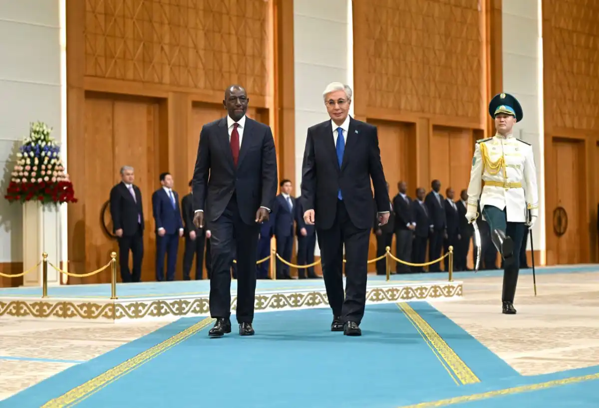 Токаев встретил Президента Кении