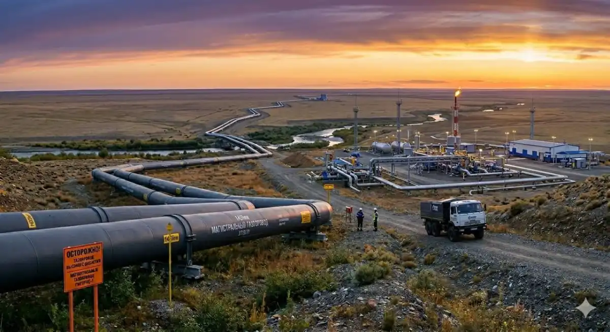 Казахстан усиливает роль газового хаба Центральной Азии