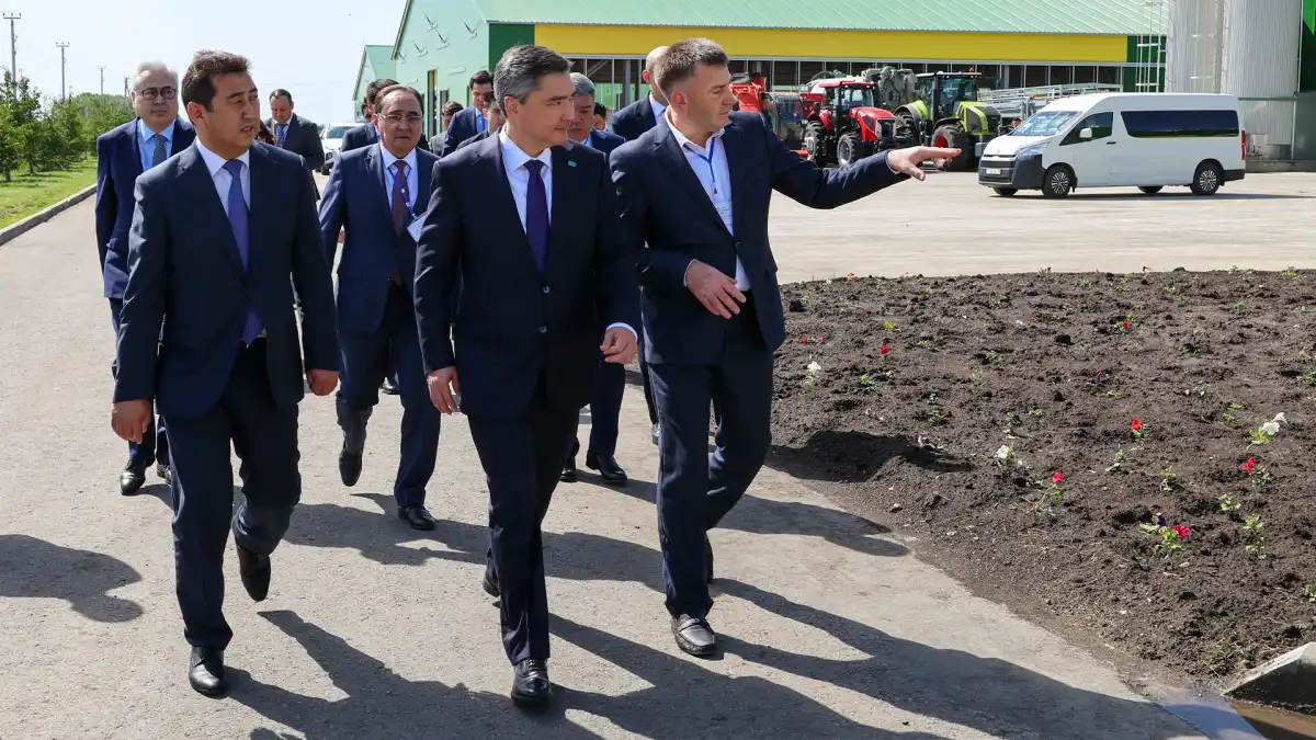 Олжас Бектенов проверил исполнение поручений Президента по развитию сельского хозяйства в СКО