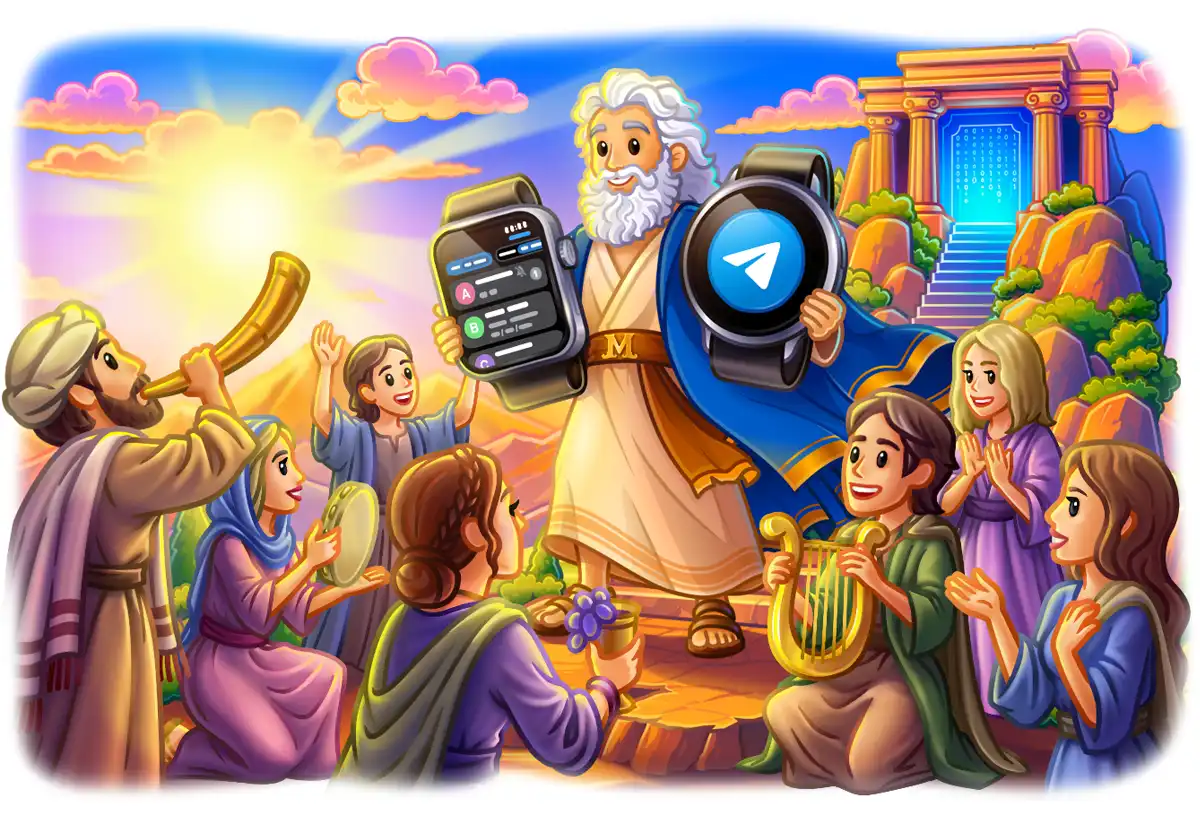 Telegram теперь доступен на смарт-часах: какие функции появились у пользователей