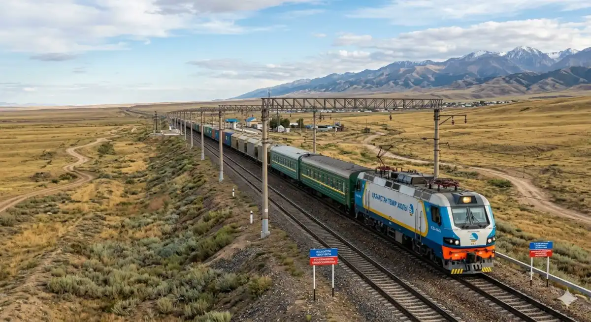 На железных дорогах Казахстана внедрят ИИ и систему Smart Rail