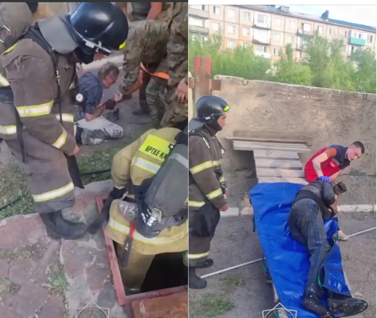 Работники магазина попали в больницу после падения в колодец в Шахтинске