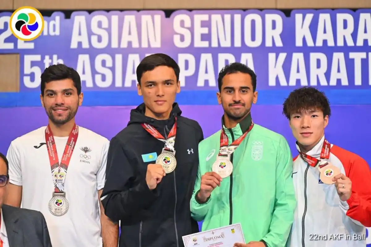 Казахстан вошёл в тройку лучших на чемпионате Азии по каратэ