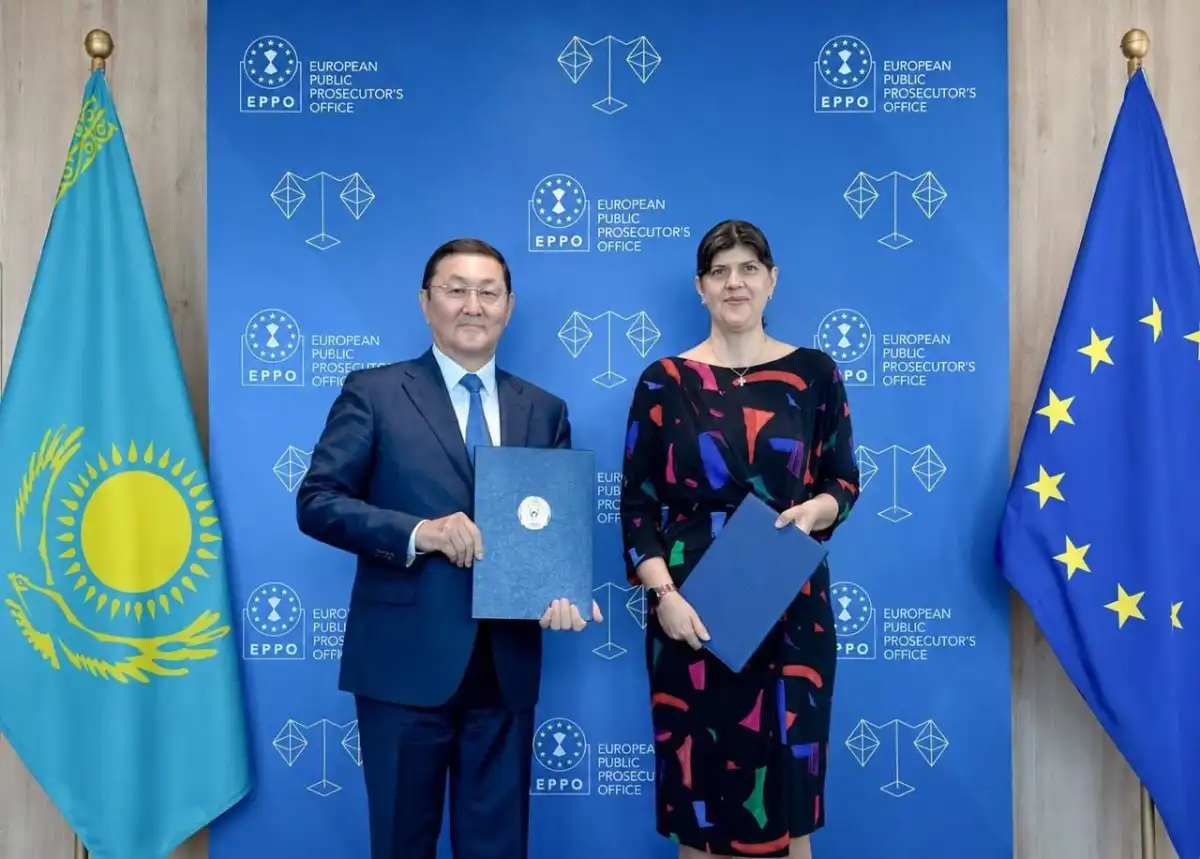 Казахстан подписал соглашение с Европейской прокуратурой
