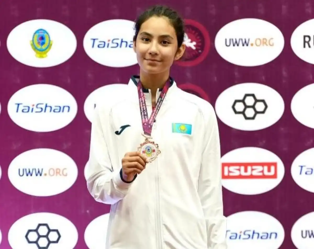 Астанчанка вошла в тройку лучших на чемпионате Азии по борьбе