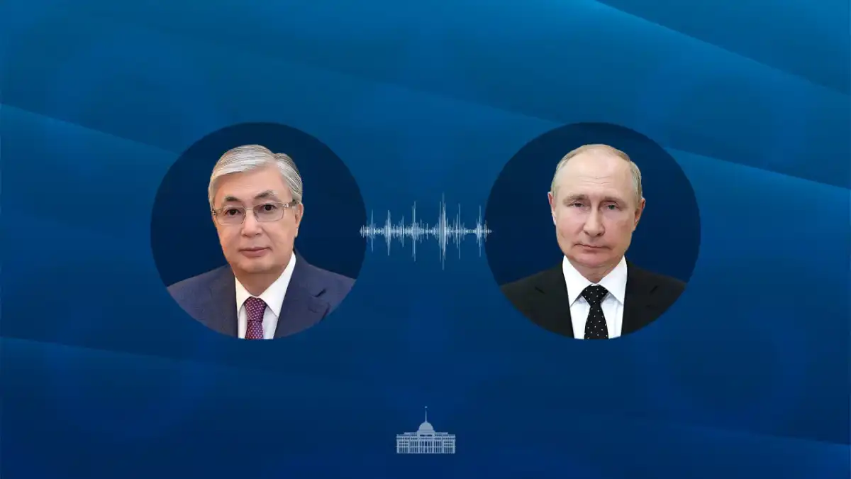 Токаев и Путин обсудили подготовку к форуму в Омске