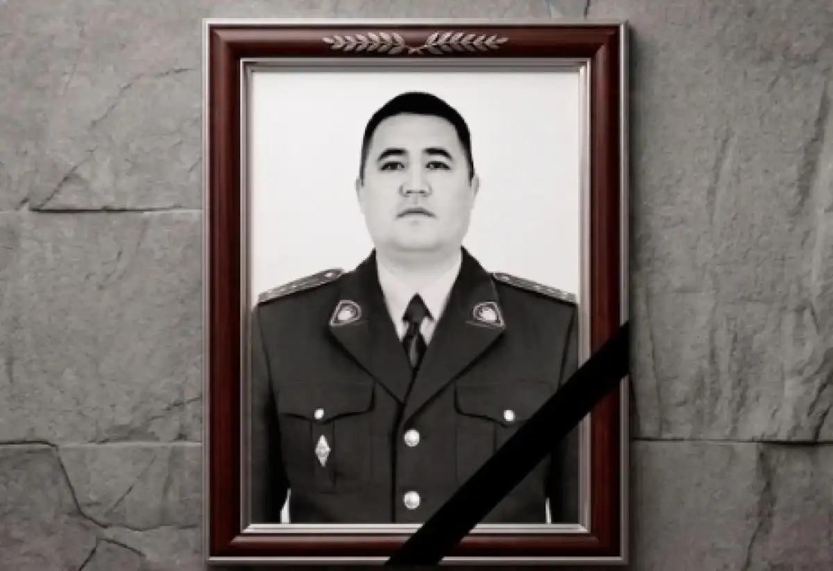 Полицейский погиб во время службы в Туркестане