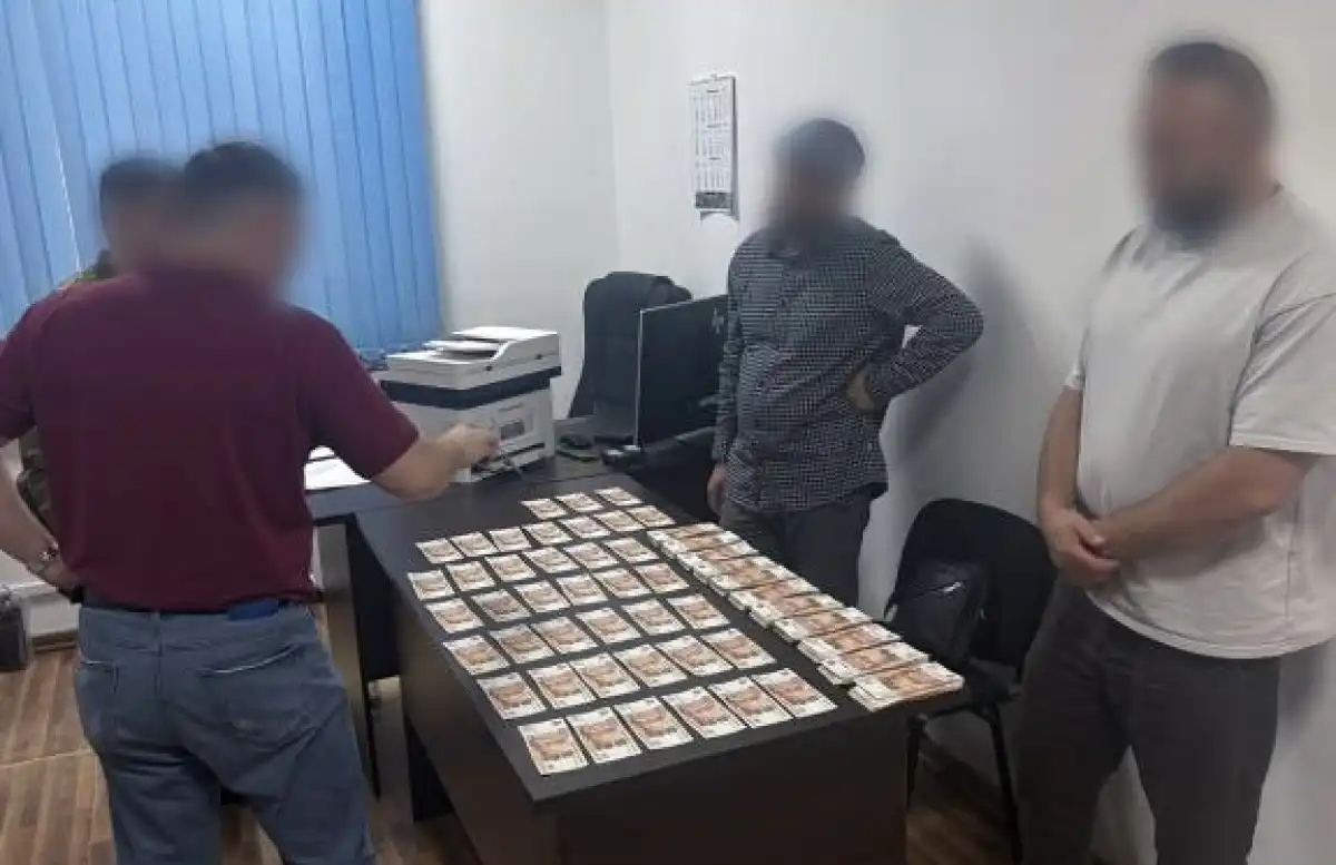 350 тысяч долларов в багажнике авто пытался ввезти в Казахстан иностранец
