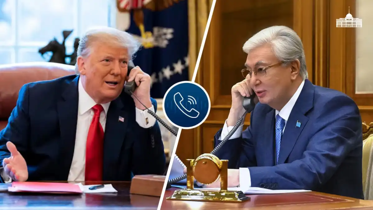 Токаев провел телефонный разговор с Трампом