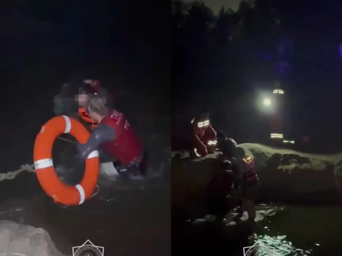 Мужчина застрял в камышах в Астане: на помощь пришли спасатели