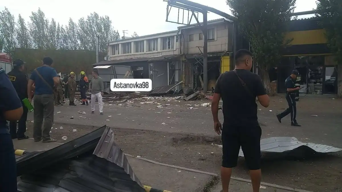 Крупный взрыв произошел в тандырной в Астане. Есть пострадавшие
