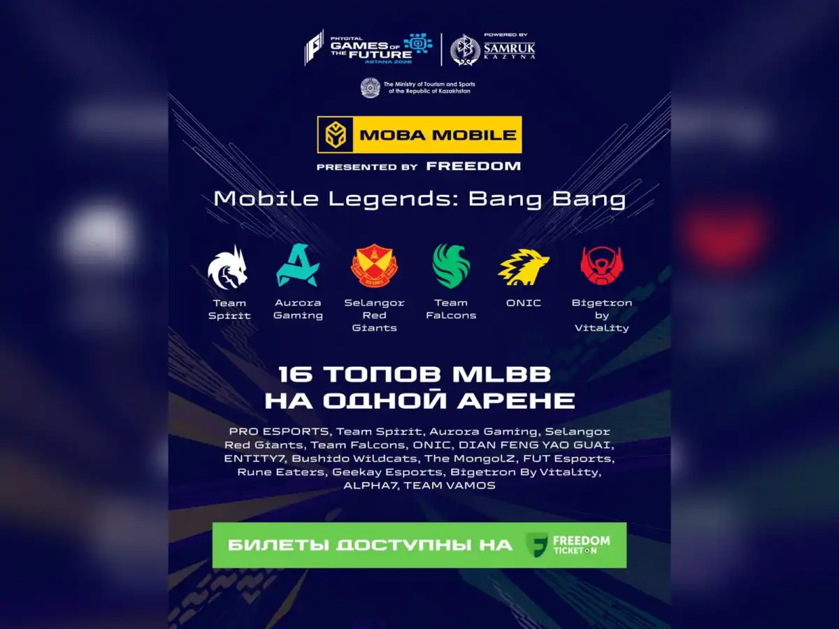 Лучшие команды Mobile Legends мира приедут в столицу