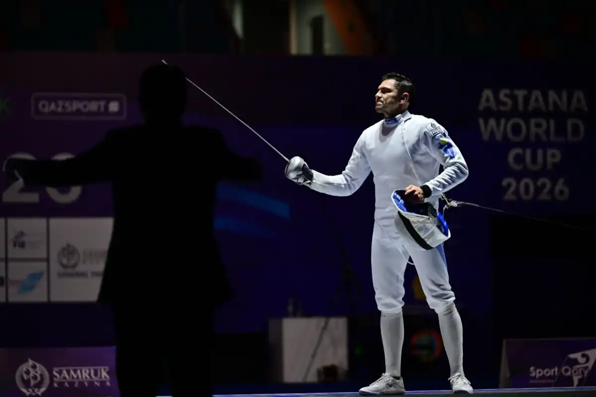 Казахстанские шпажисты вышли в четвертьфинал чемпионата мира