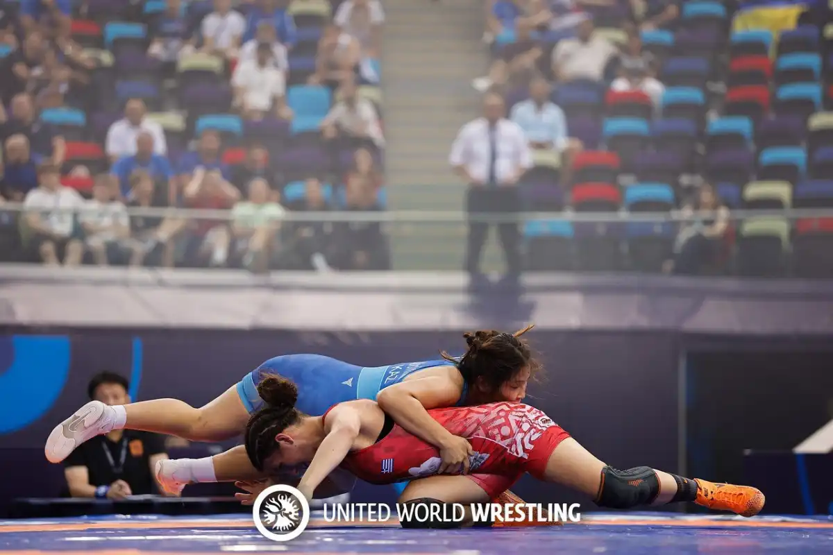 Казахстанская спортсменка вышла в финал чемпионата мира U17 по борьбе