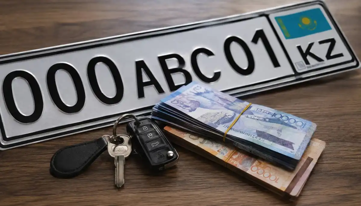 Поддельные госномера продавали по всему Казахстану, организатор незаконной схемы задержан