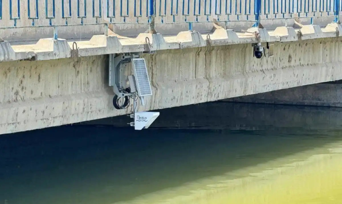 На Шардаринском водохранилище завершили установку датчиков учета воды