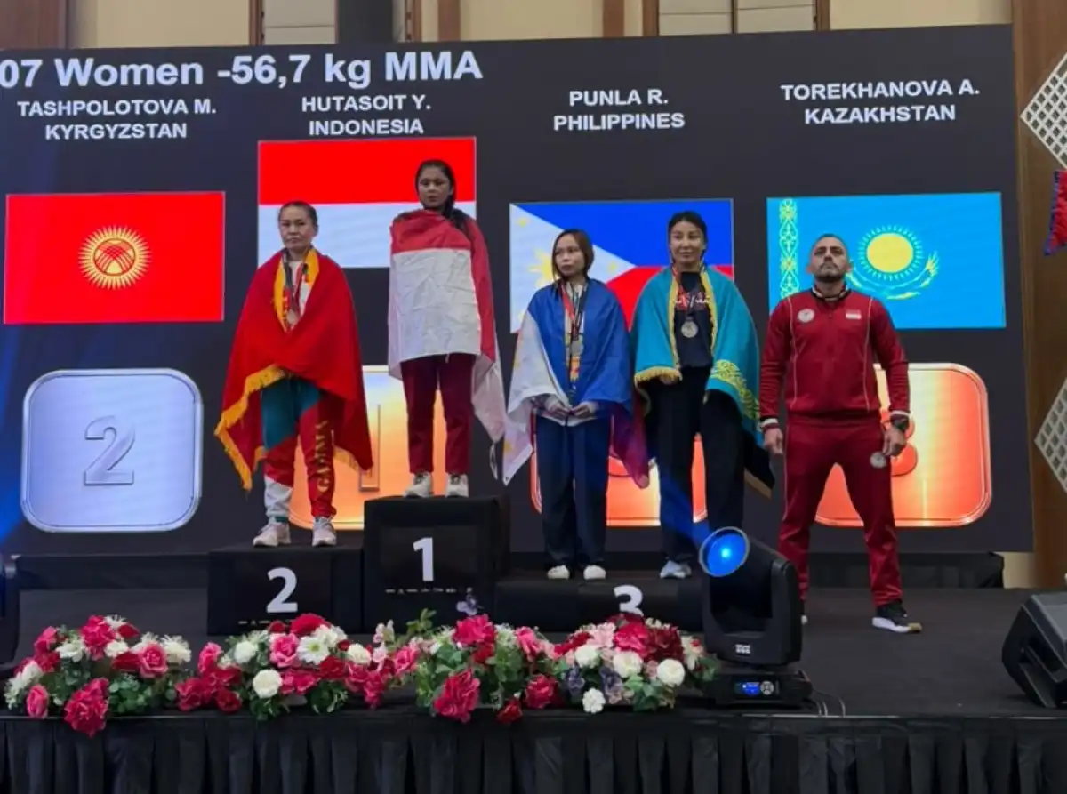 Спортсменка из Казахстана завоевала бронзу на чемпионате Азии по ММА